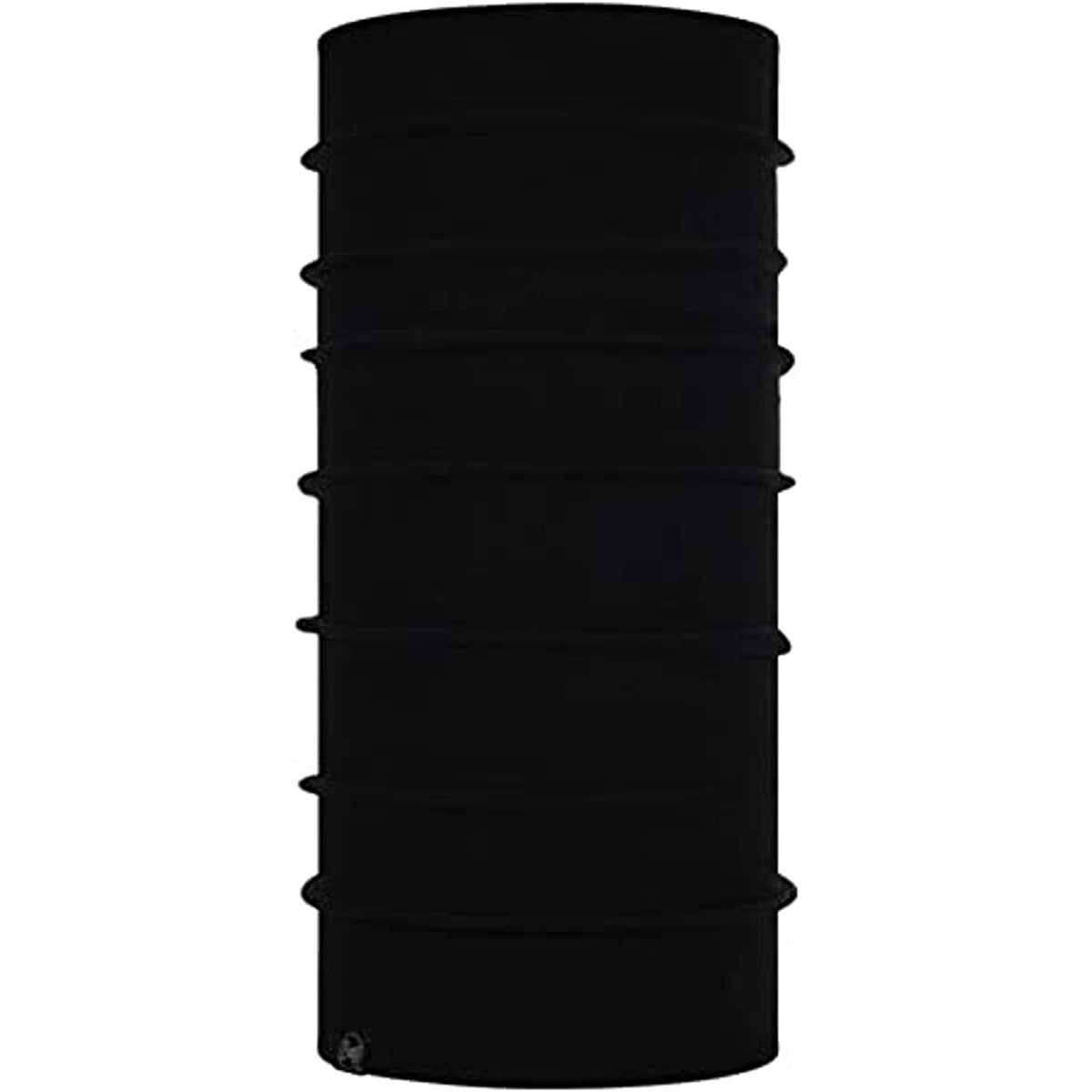 Buff Polar Reversible Multifunctional Scarf Black