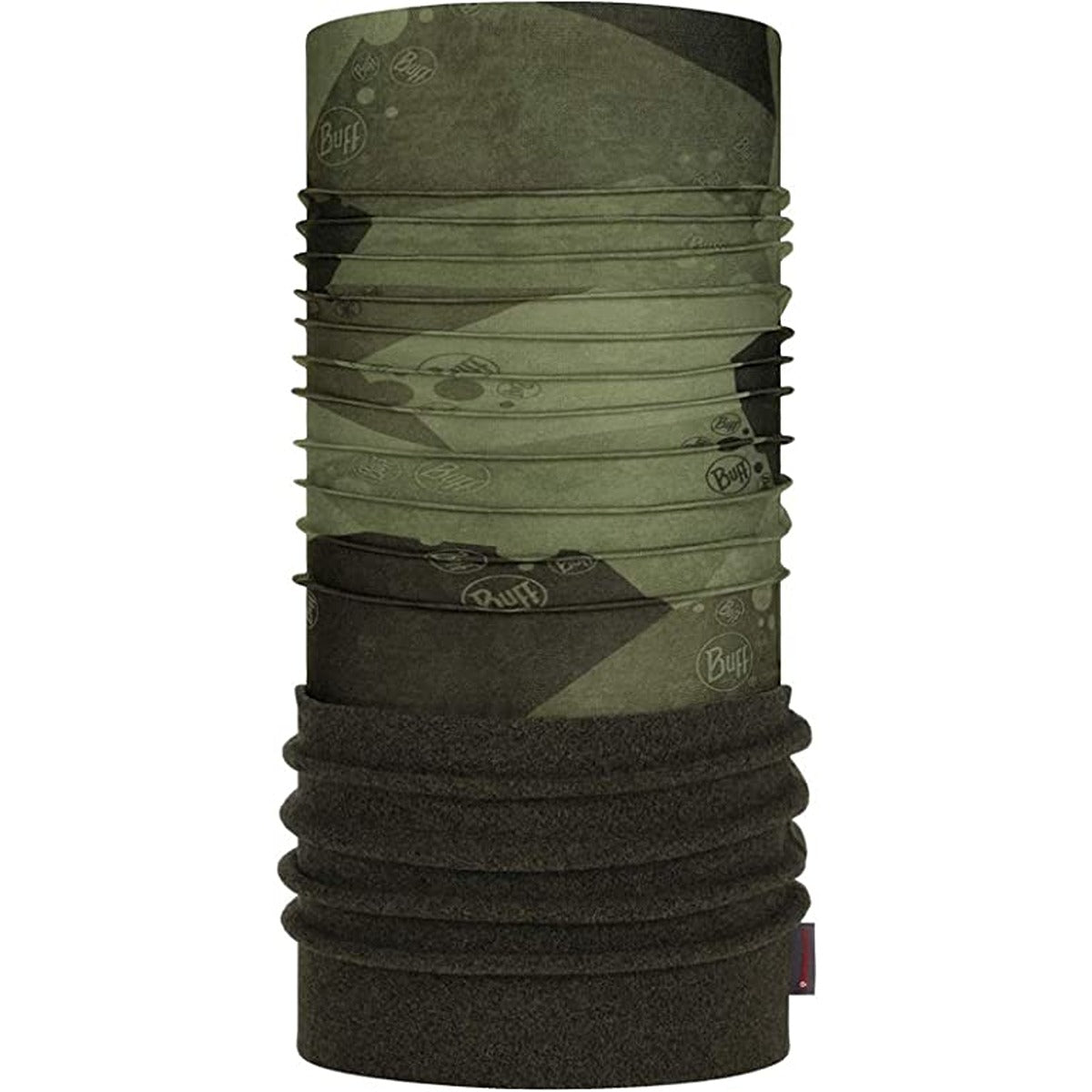 Buff Unisex"s Big CAMU Khaki Polar Tubular, Neon Yellow, One Size