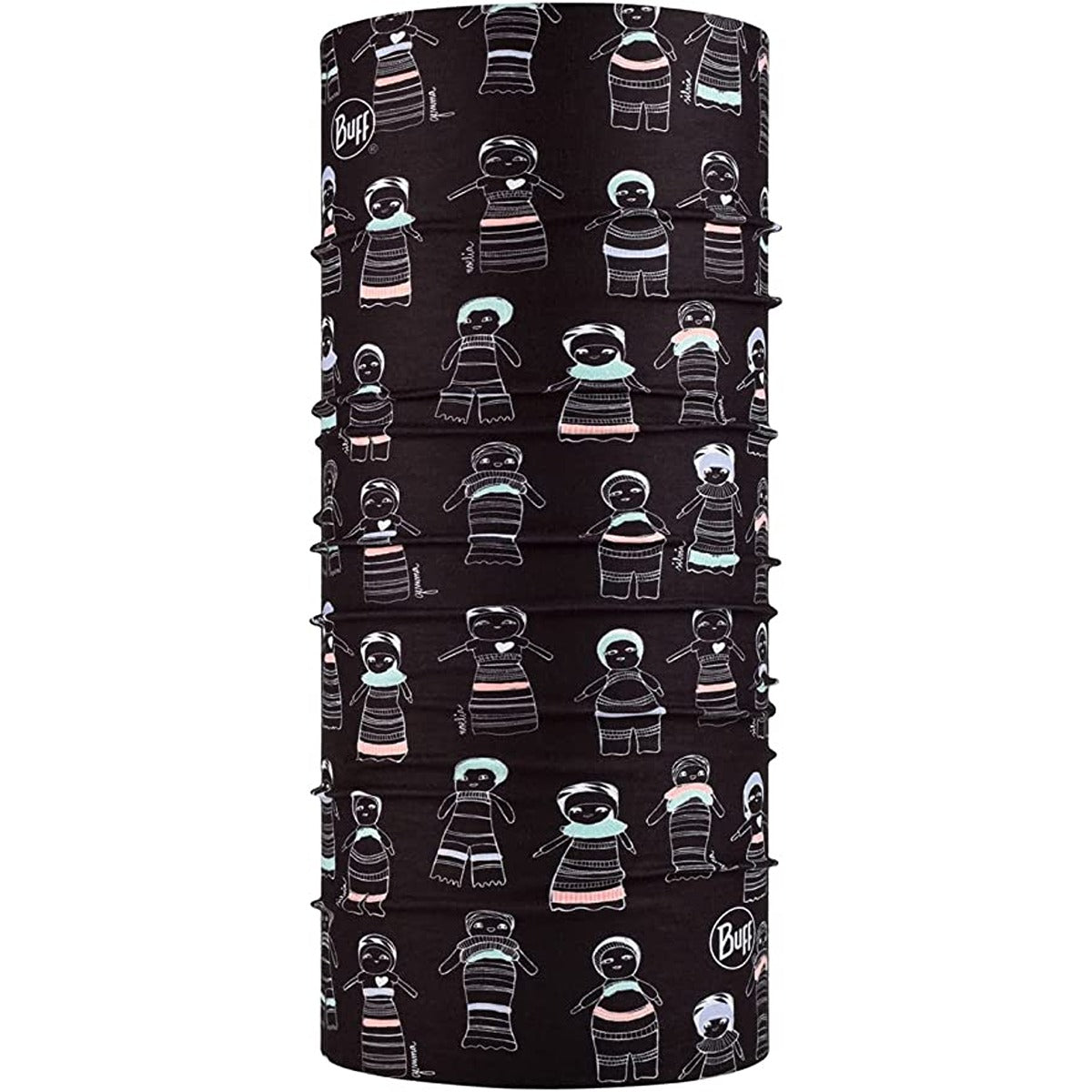 Buff Original EcoStretch Neckwear Junior CAMWA BLACK Girl One size