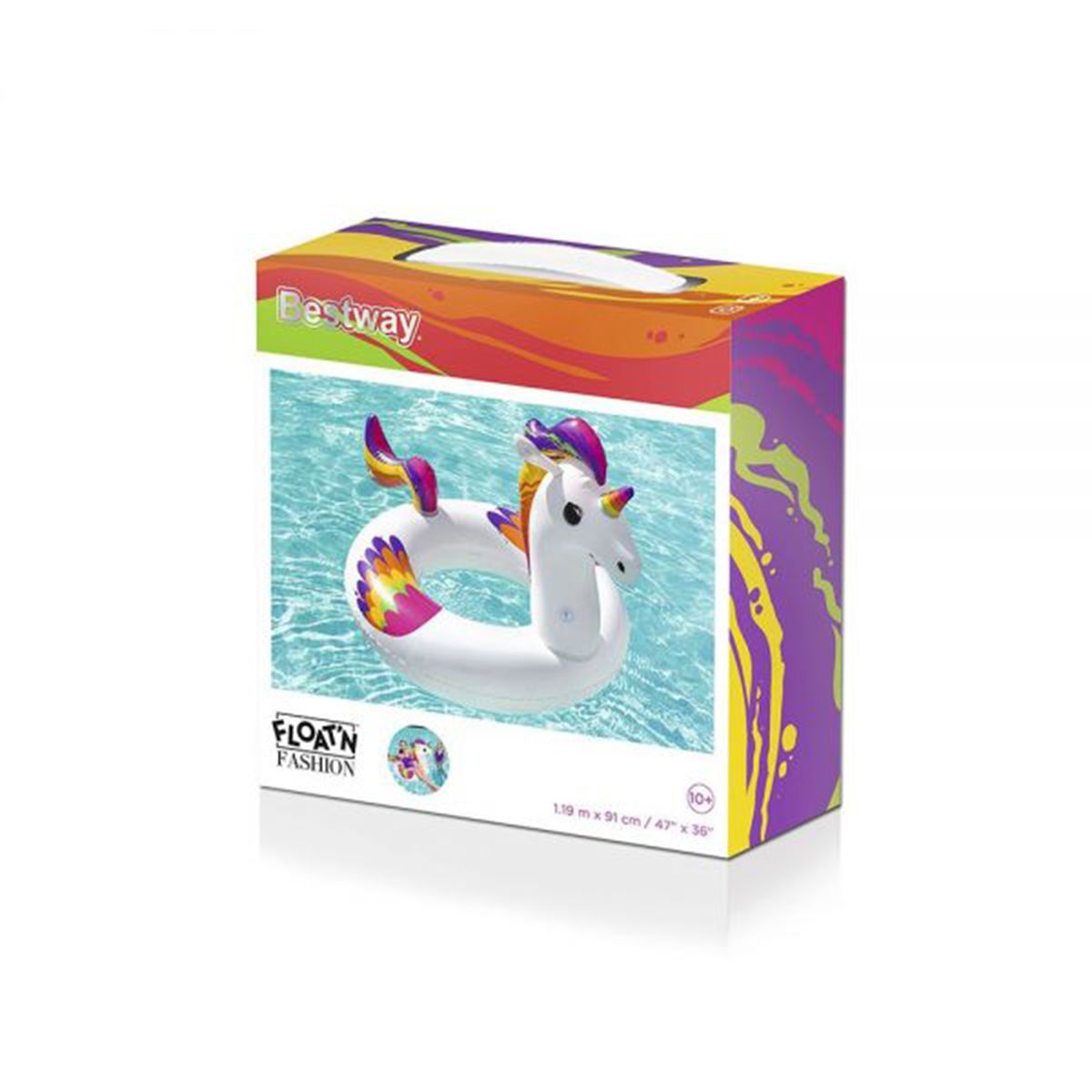 Bestway Swim Ring Fantasy Unicorn 119X91