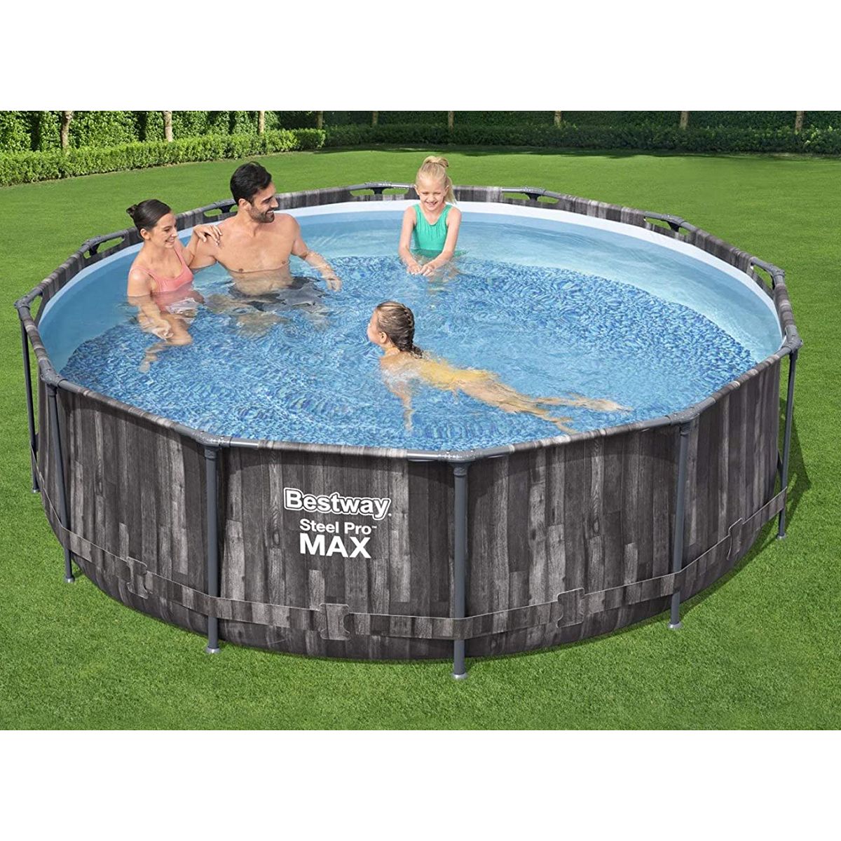 Bestway Poolset Steelpro Max Black 366X100Cm