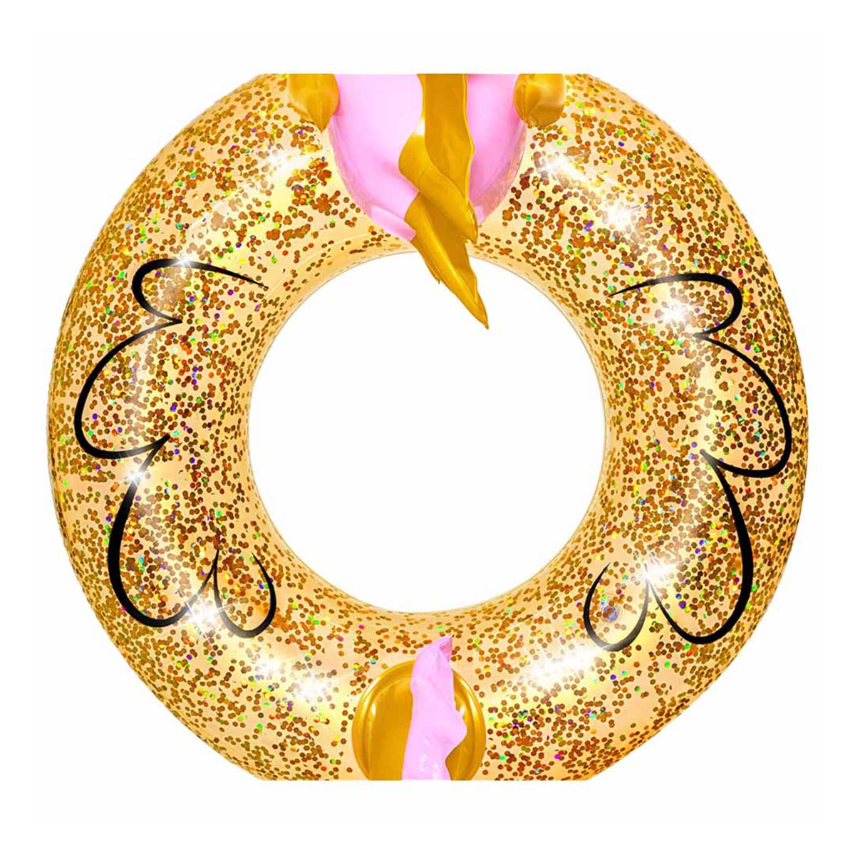 Bestway Gliter Seahorse Swim Ring - 115 X 104 Cm