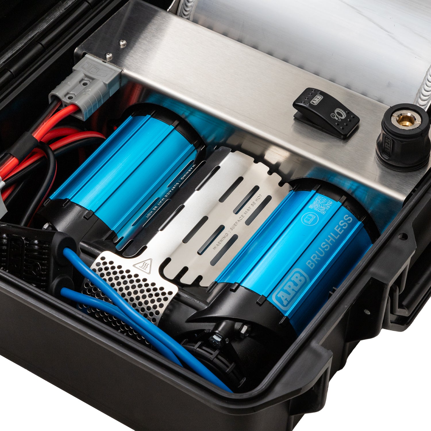 PORTABLE COMPRESSOR BRUSHLESS TWIN