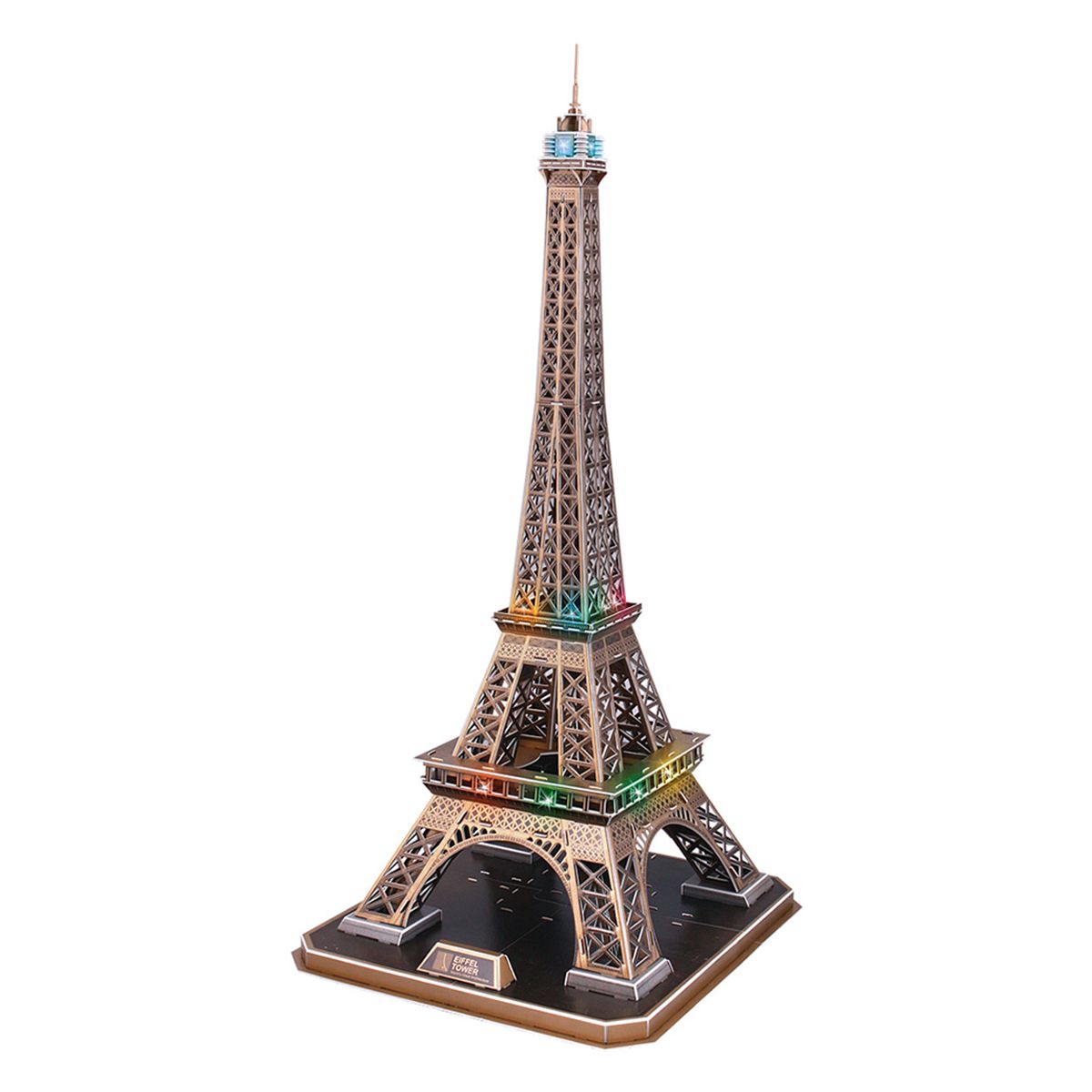 Cubic Fun 3D Puzzle Led Eiffel Tower 84Pcs B/O