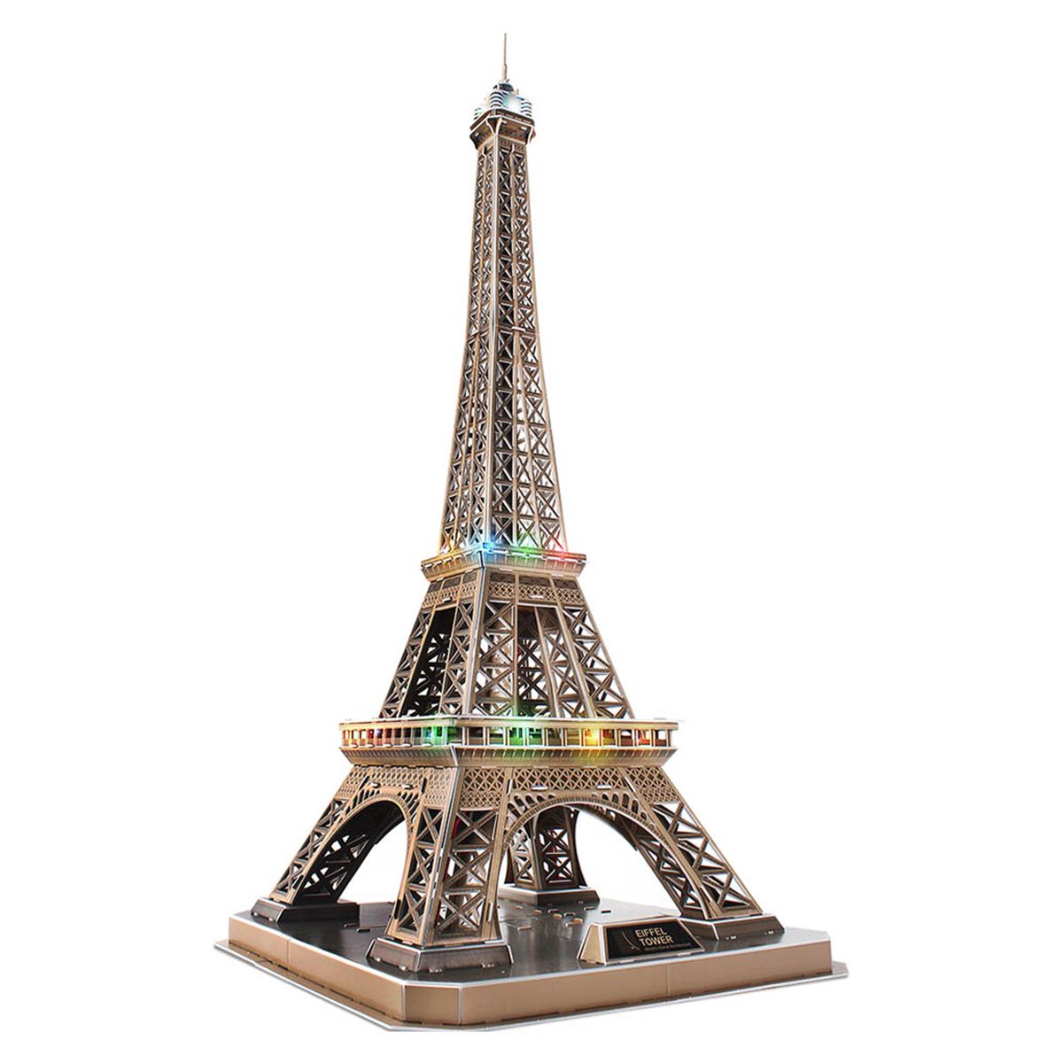 Cubic Fun 3D Puzzle Led Eiffel Tower 84Pcs B/O