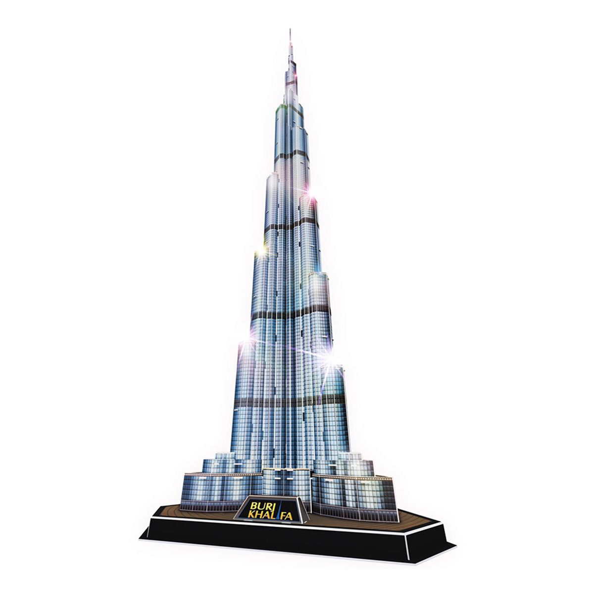 Cubic Fun 3D Puzzle Led Burj Khalifa 136Pcs B/O
