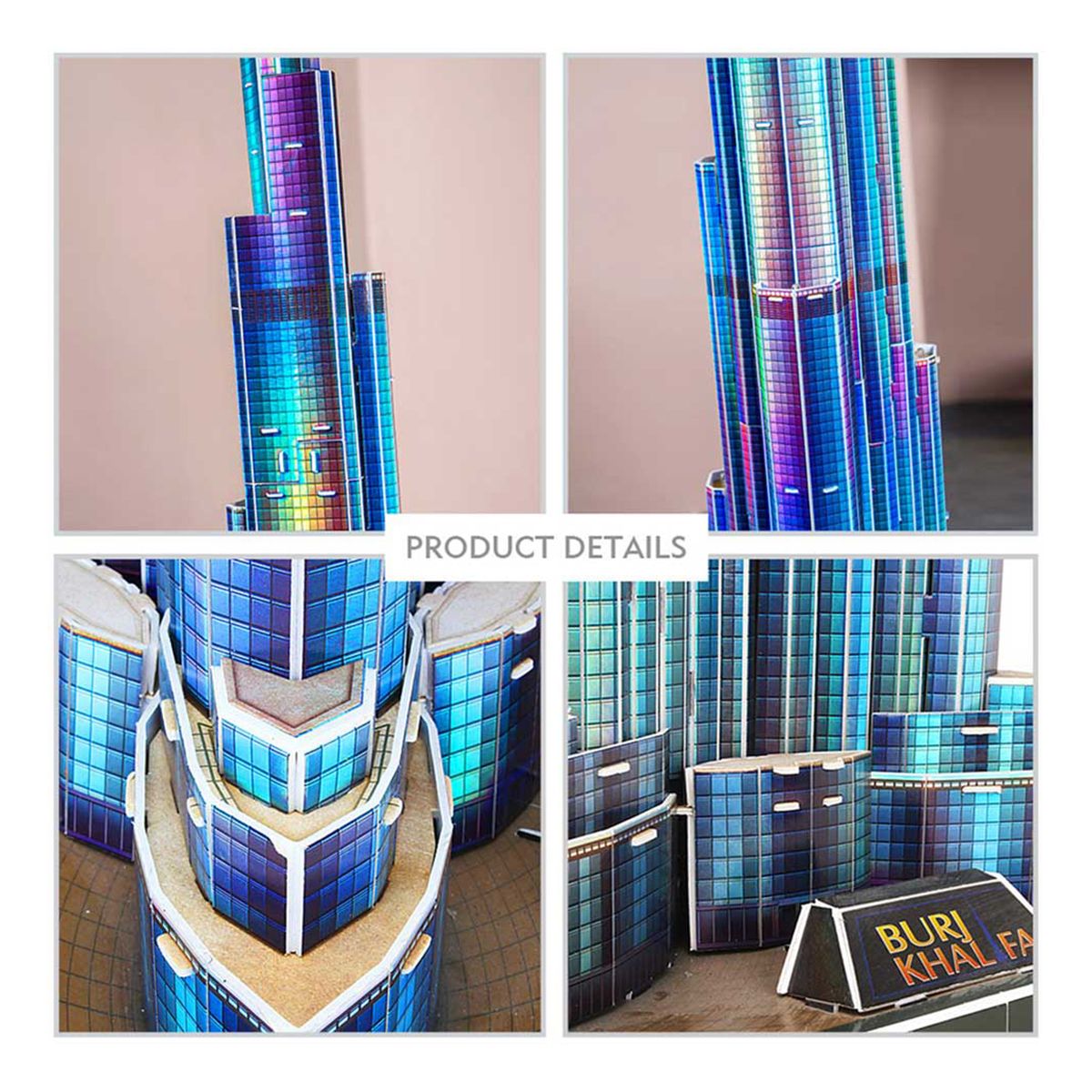 Cubic Fun 3D Puzzle Led Burj Khalifa 136Pcs B/O