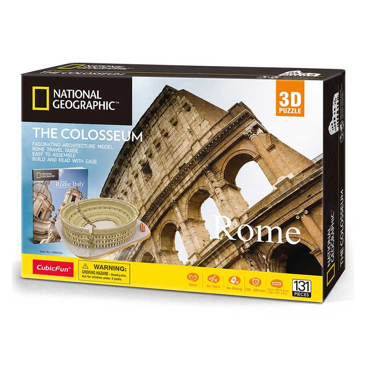 Cubic Fun 3D Puzzle The Colosseum 131Pcs