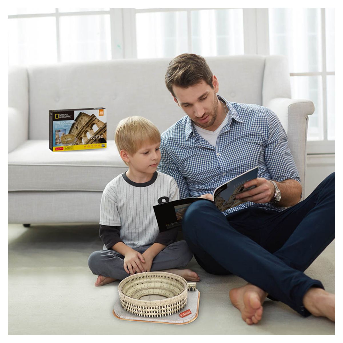 Cubic Fun 3D Puzzle The Colosseum 131Pcs