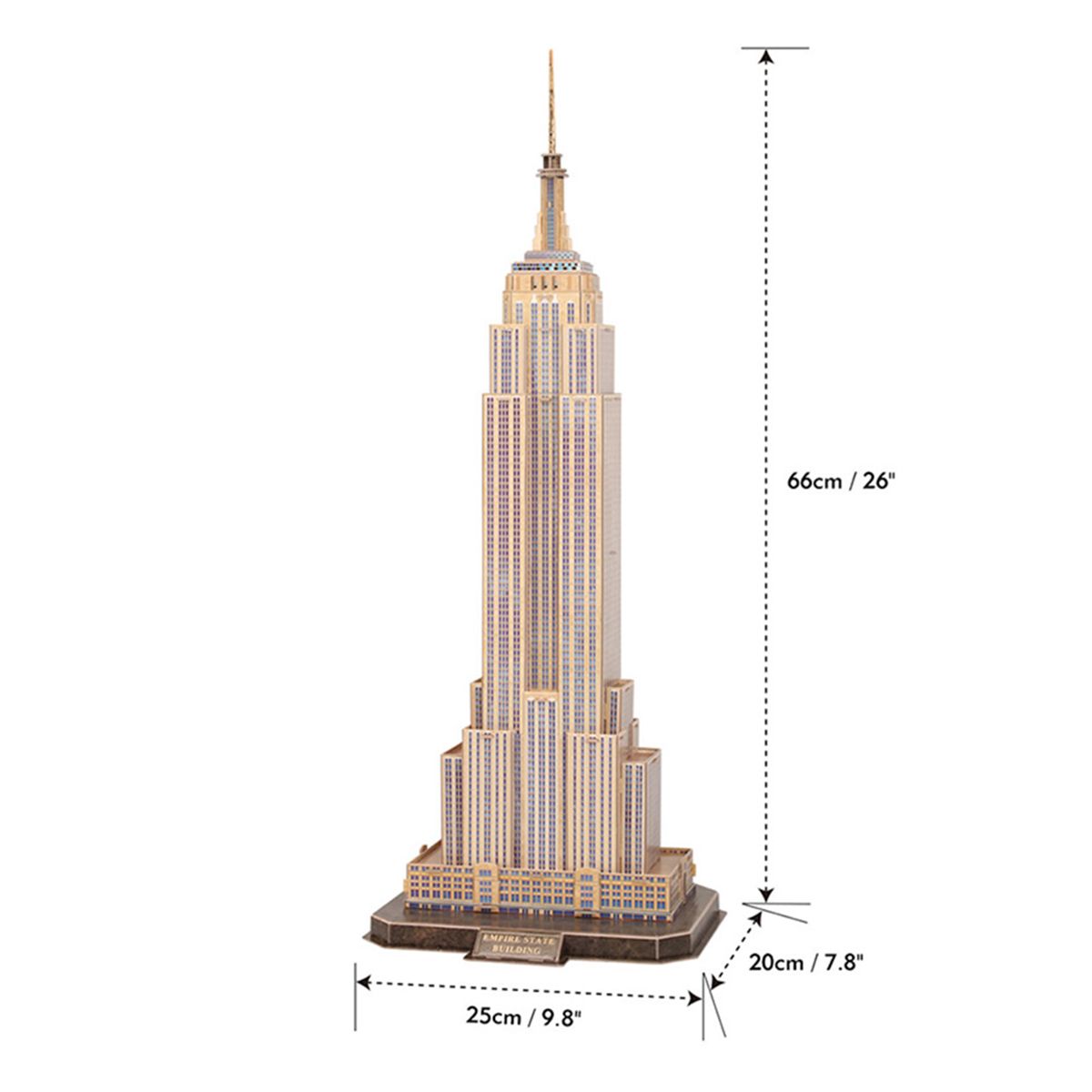 Cubic Fun 3D Puzzle Empire State Building 66P