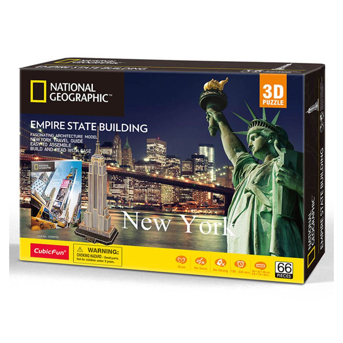 Cubic Fun 3D Puzzle Empire State Building 66P