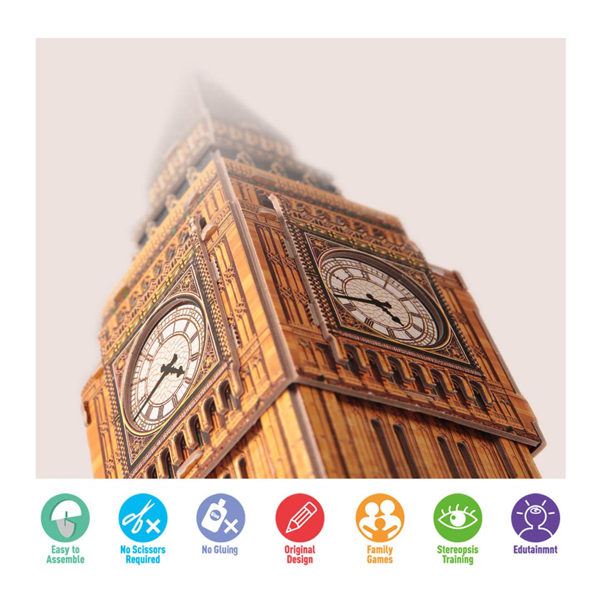 Cubic Fun 3D Puzzle Big Ben London 2