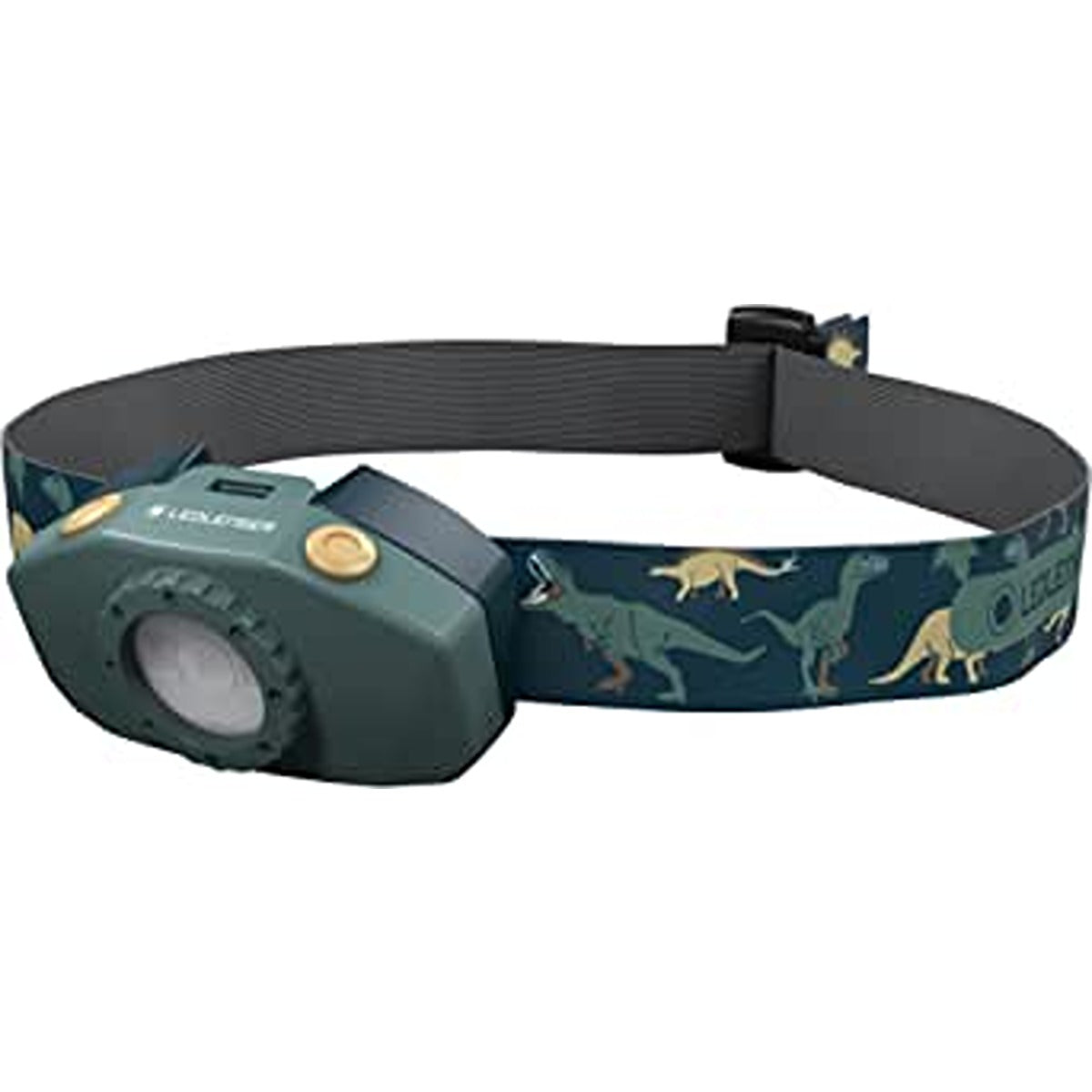 Ledlenser KIDLED2 Safe LED Headlamp for Kids Battery Operated White Red Blue Light Reading Toy Night Walking (Green)