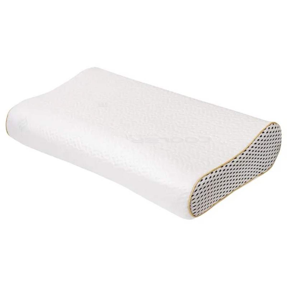 Moon Contour Memory Foam Pillows height adjustable with Cool fabric