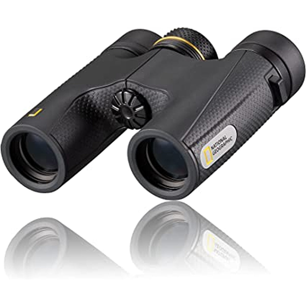 National Geographic 10 x 25 pocket binoculars BAK-4 prisms including case and carrying strap