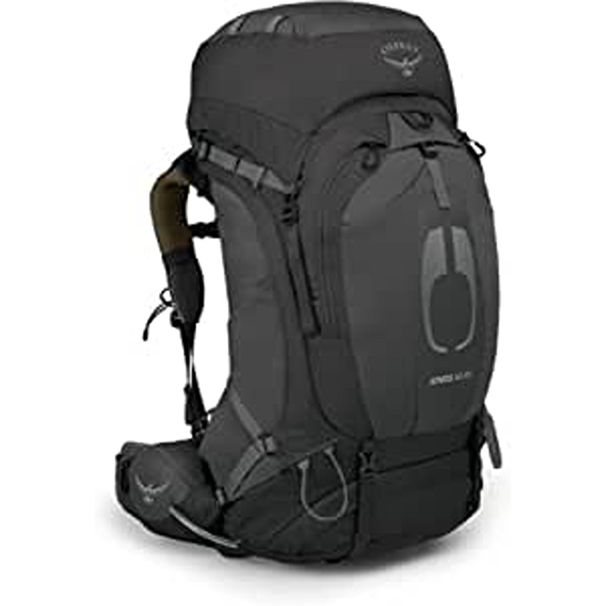 Osprey Atmos AG 65 Men"s Backpacking Backpack, Black, Small/Medium