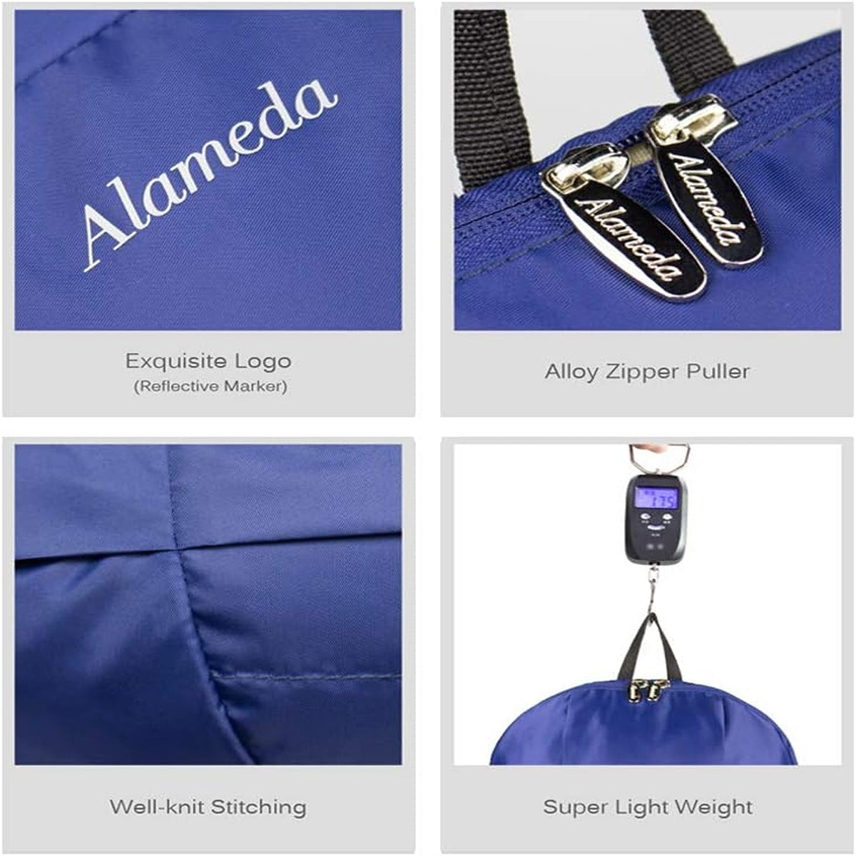 Almeda ALAMEDA Travel lite Diaper Bag Navy Blue