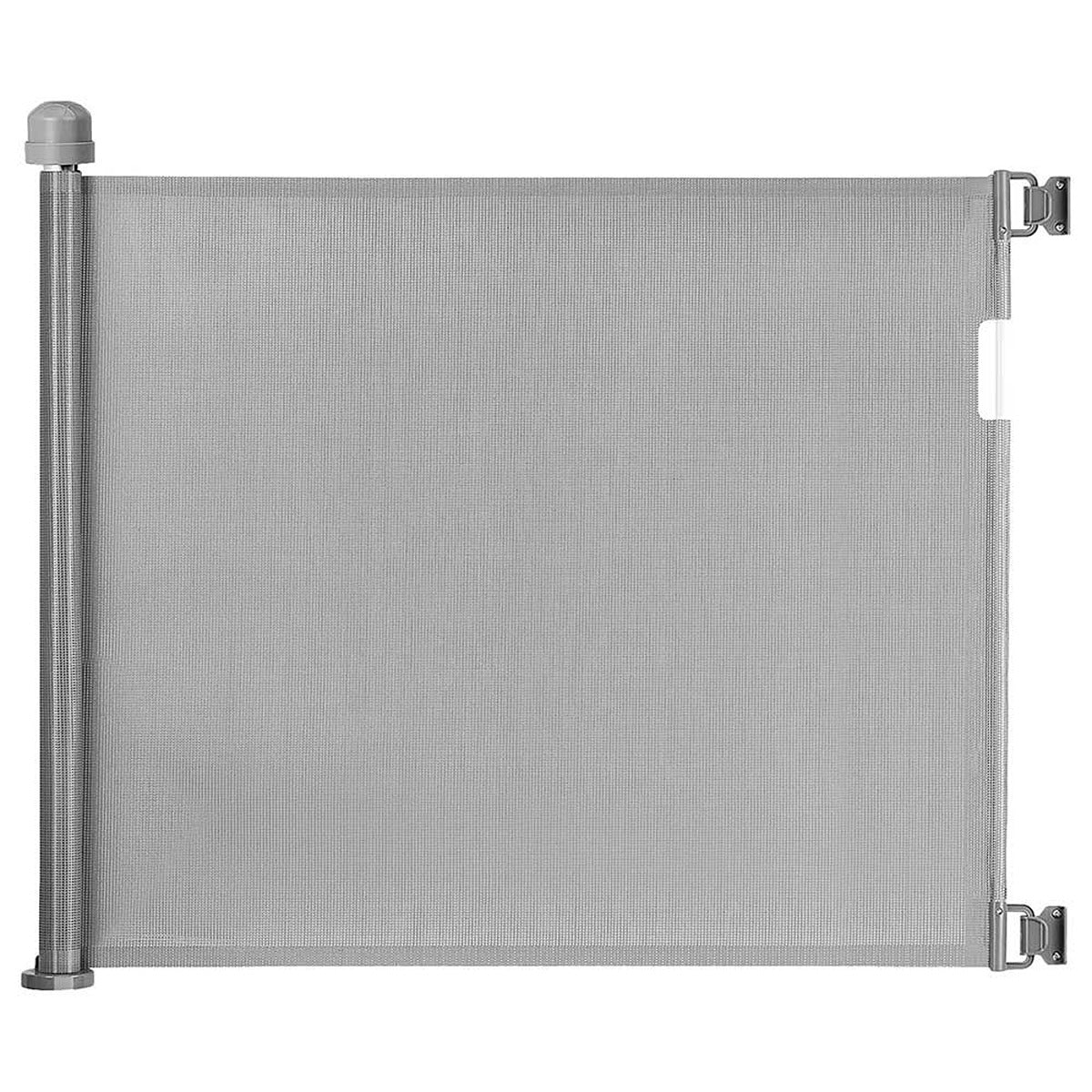 Baby Safe Baby Safe - Retractable Mesh Gate - Grey