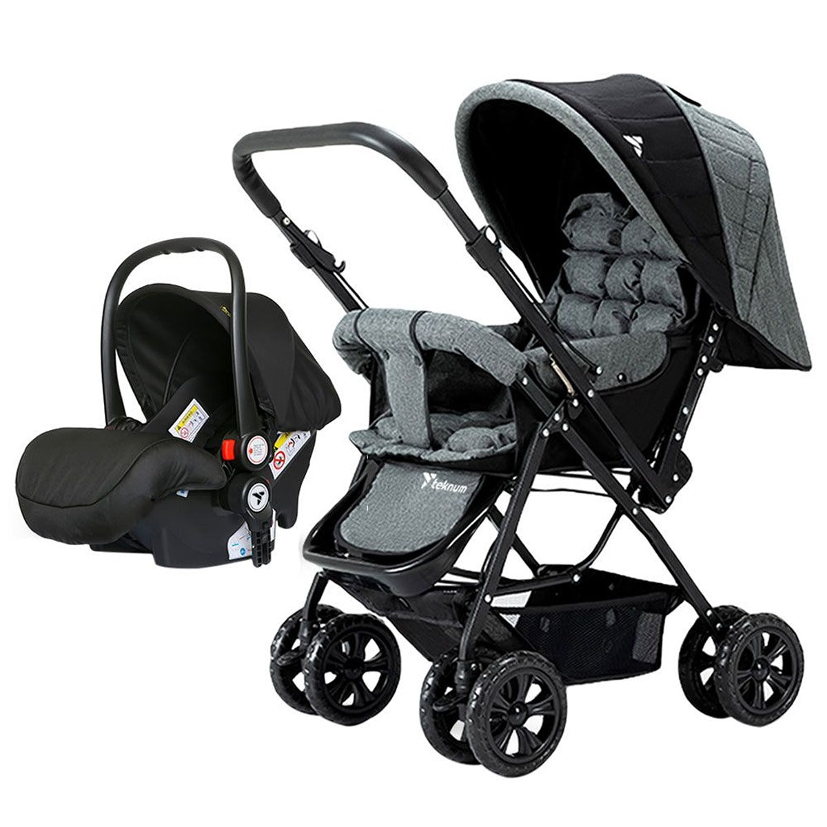 Teknum Teknum - Reversible Travel System - Grey