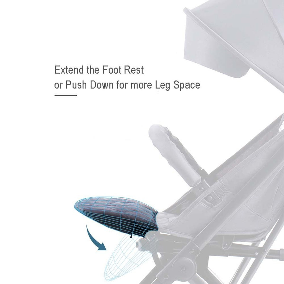 Teknum Teknum Travel Lite Stroller Dark Grey + Diaper Bag - Yellow