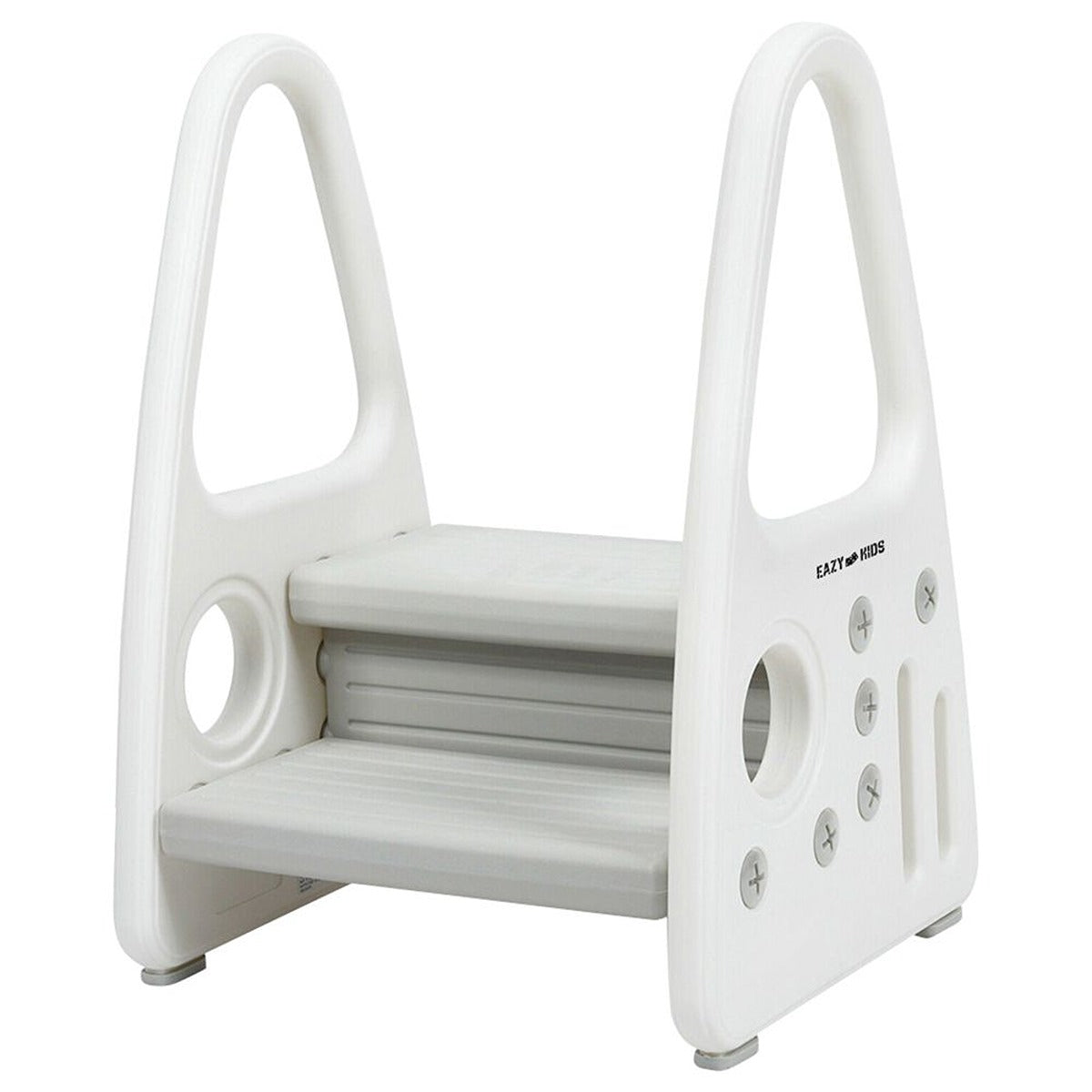 Eazy Kids Eazy Kids - 2 Step Stool - Grey