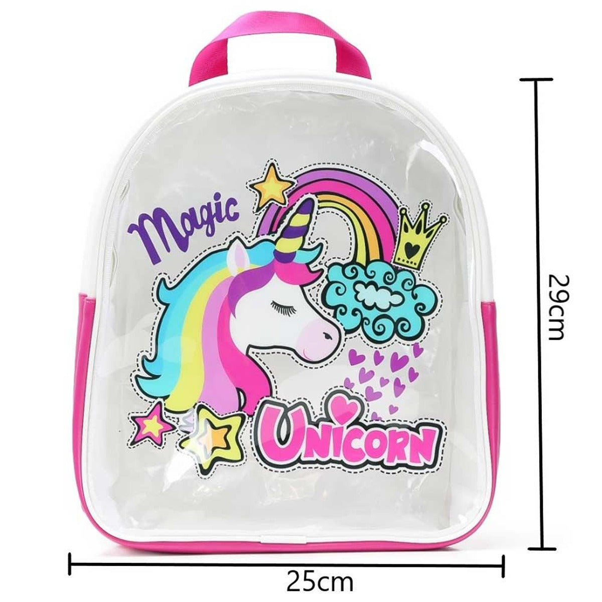 Eazy Kids Eazy Kids - Backpack Magical Unicorn -Pink - 11.4 Inch