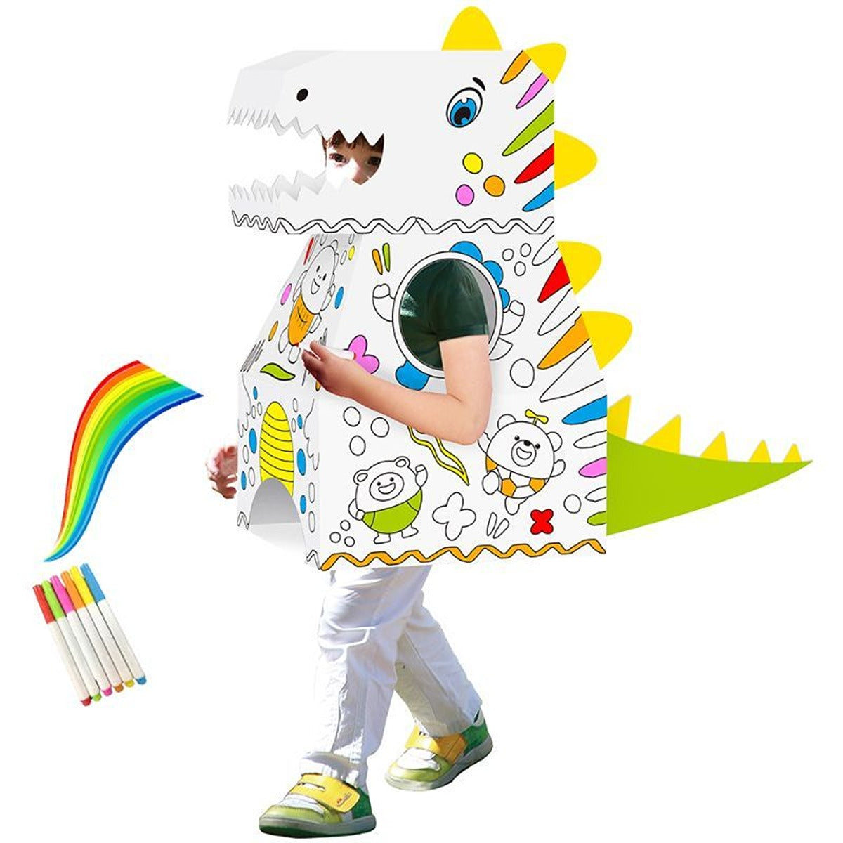 Eazy Kids Eazy Kids - DIY Doodle Coloring Wearable Dinosaur