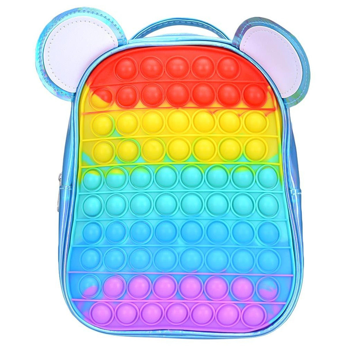 Eazy Kids Eazy Kids - Rat Pop-It Ears Bag - Blue