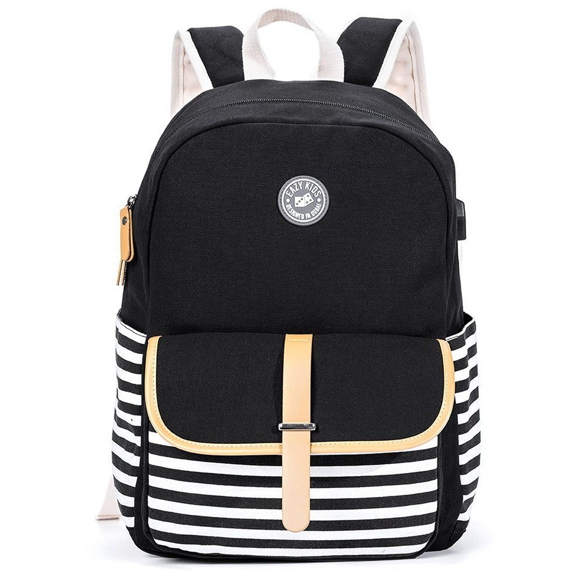 Eazy Kids Eazy Kids - Classic School Bag - Black