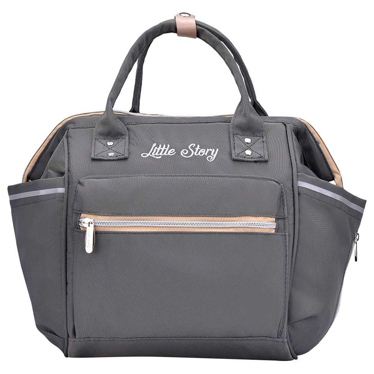 Little Story Little Story Ace Diaper Bag - Grey