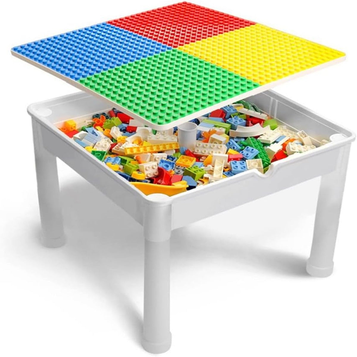 Little Story Little Story 4in1 Activity and Block Table wt 350 Blocks XL