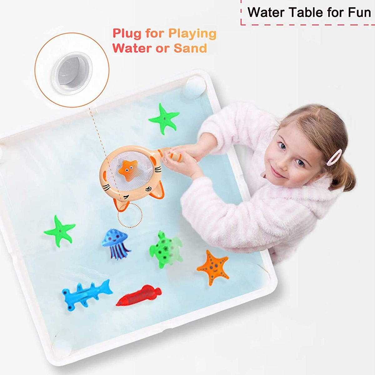 Little Story Little Story 4in1 Activity and Block Table wt 350 Blocks XL