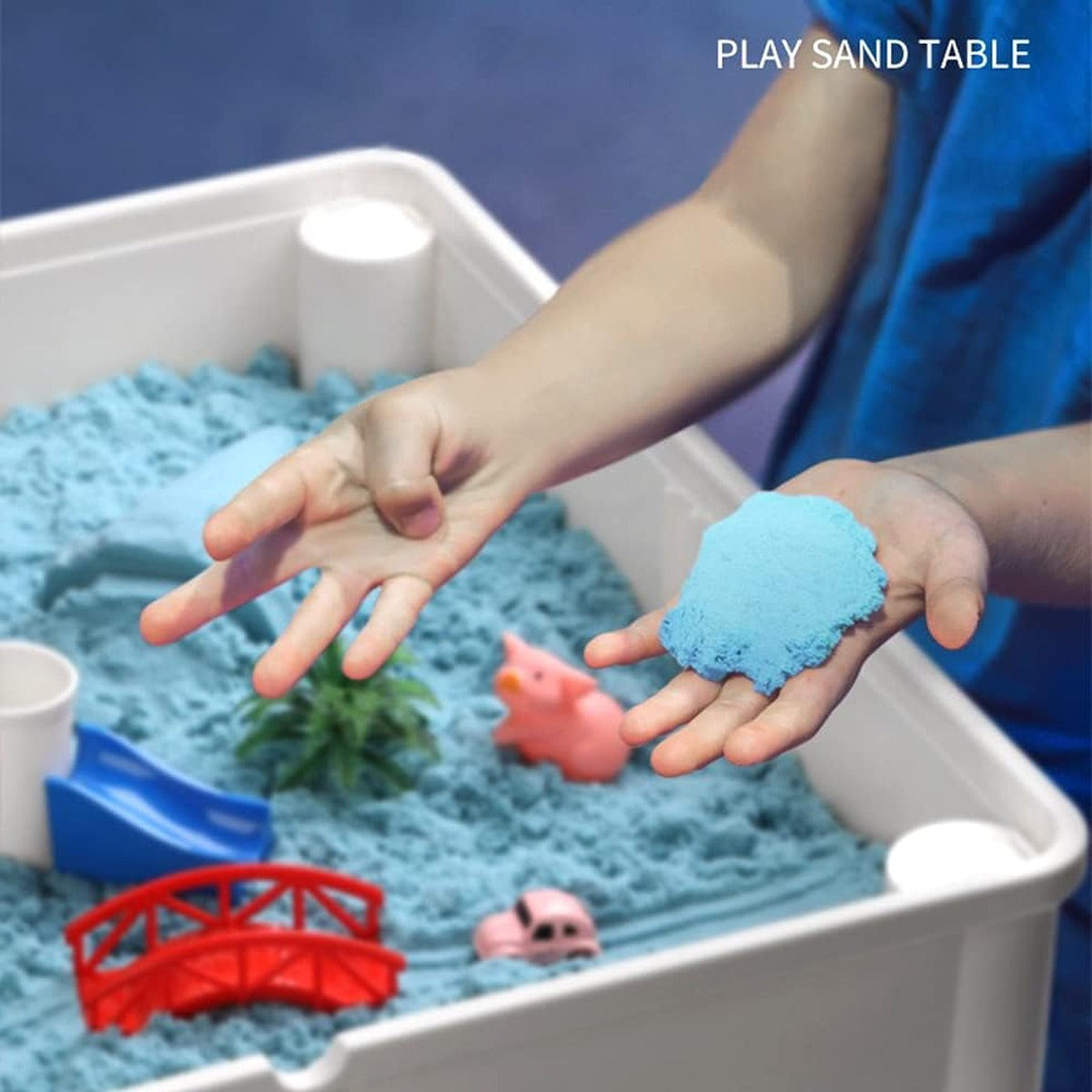 Little Story Little Story 4in1 Activity and Block Table wt 350 Blocks XL