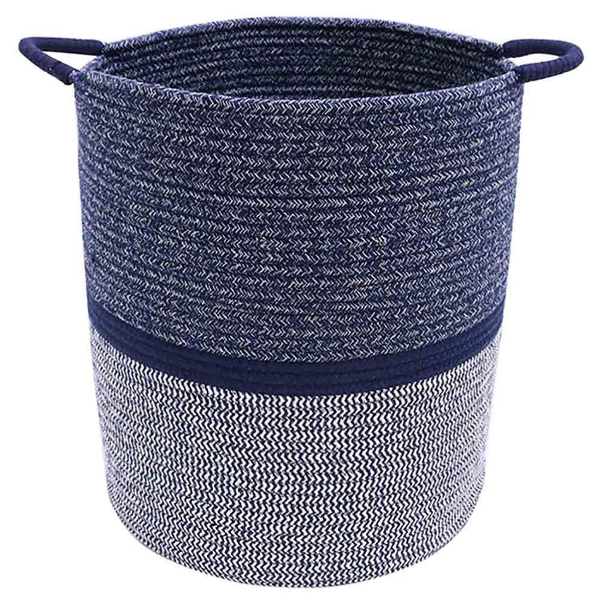 Little Story Little Story - Cotton Rope Diaper Caddy XL - Blue