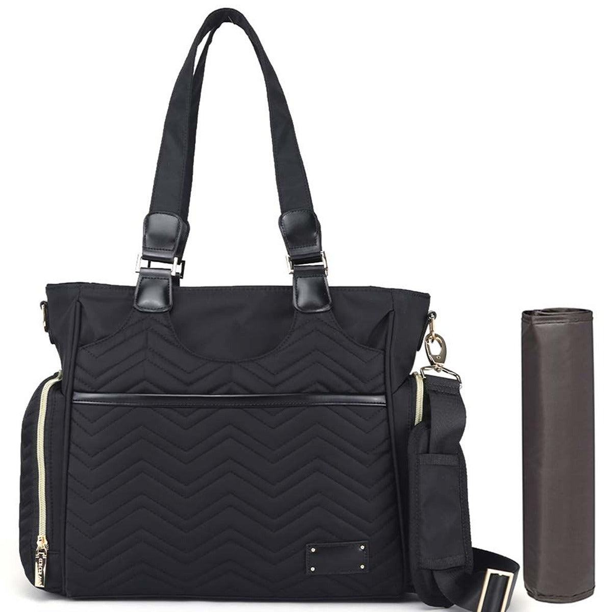 Little Story Little Story - Matilda Diaper Bag - Black