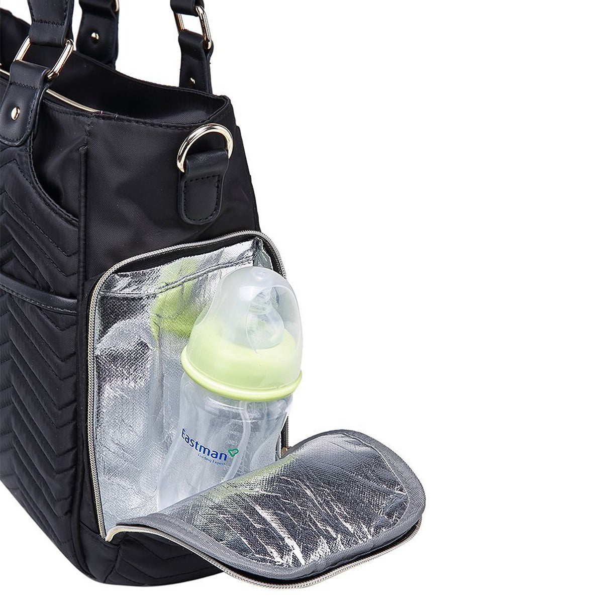 Little Story Little Story - Matilda Diaper Bag - Black