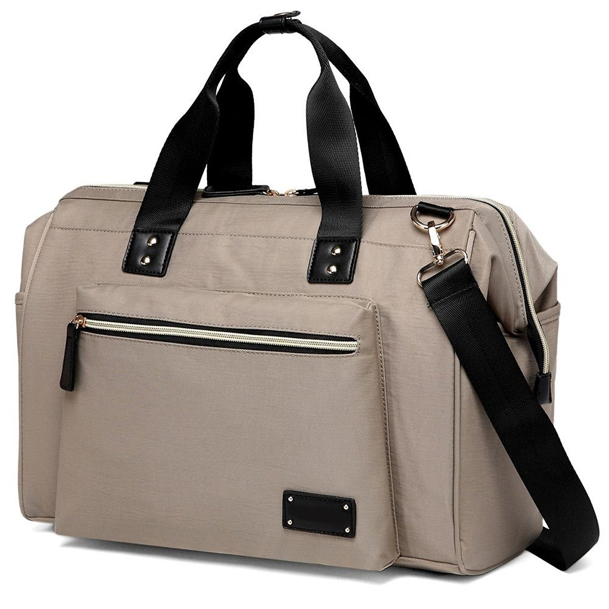 Little Story Little Story - Zera Mom Dad Diaper Bag - Beige