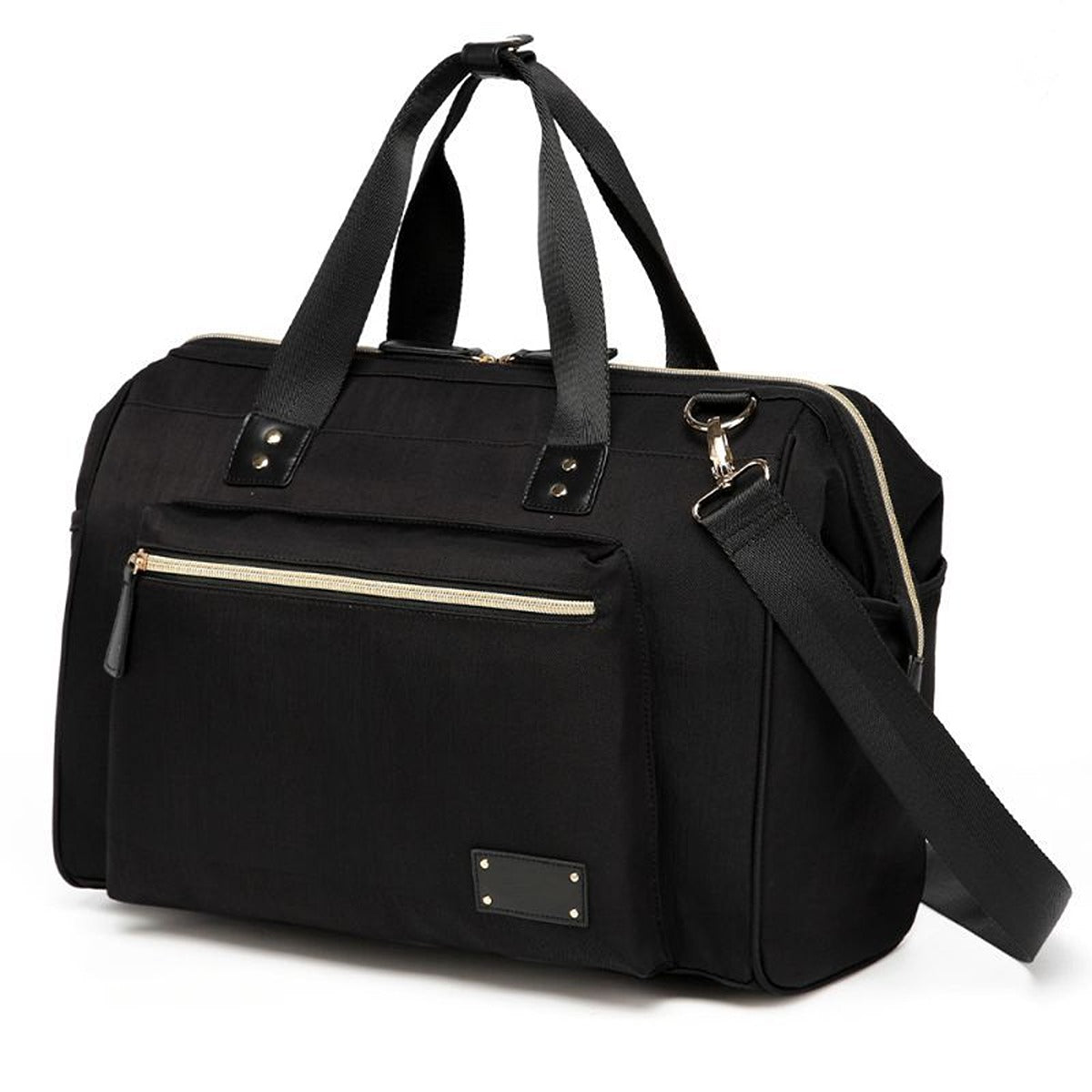 Little Story Little Story - Zera Mom Dad Diaper Bag - Black