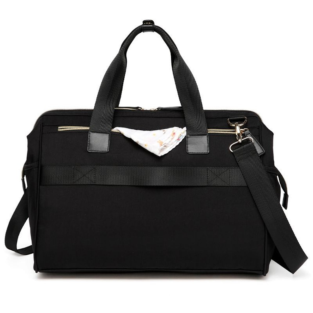 Little Story Little Story - Zera Mom Dad Diaper Bag - Black