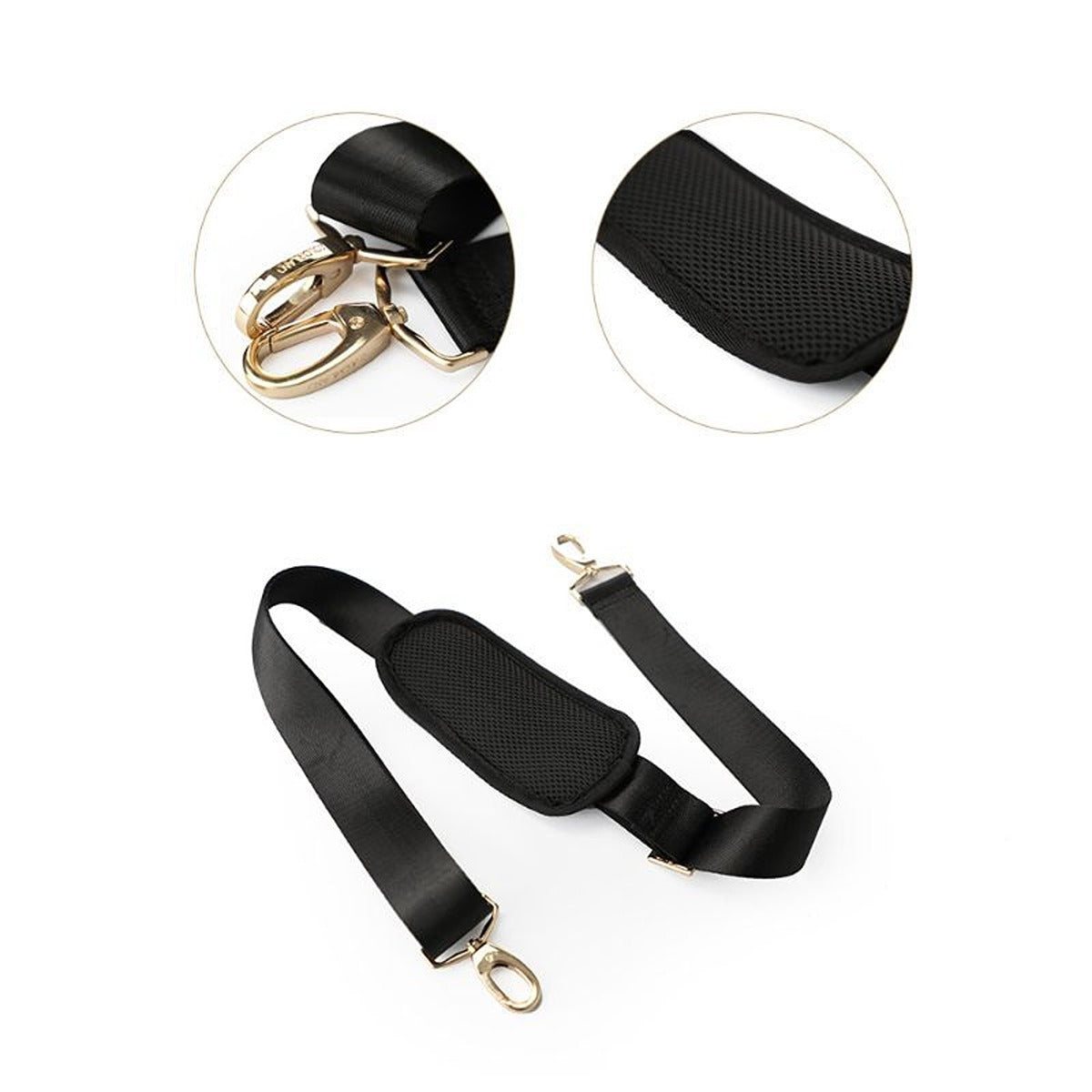 Little Story Little Story - Zera Mom Dad Diaper Bag - Black