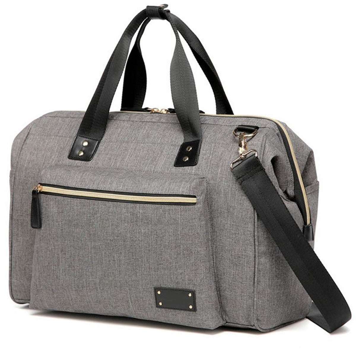 Little Story Little Story - Zera Mom Dad Diaper Bag - Grey