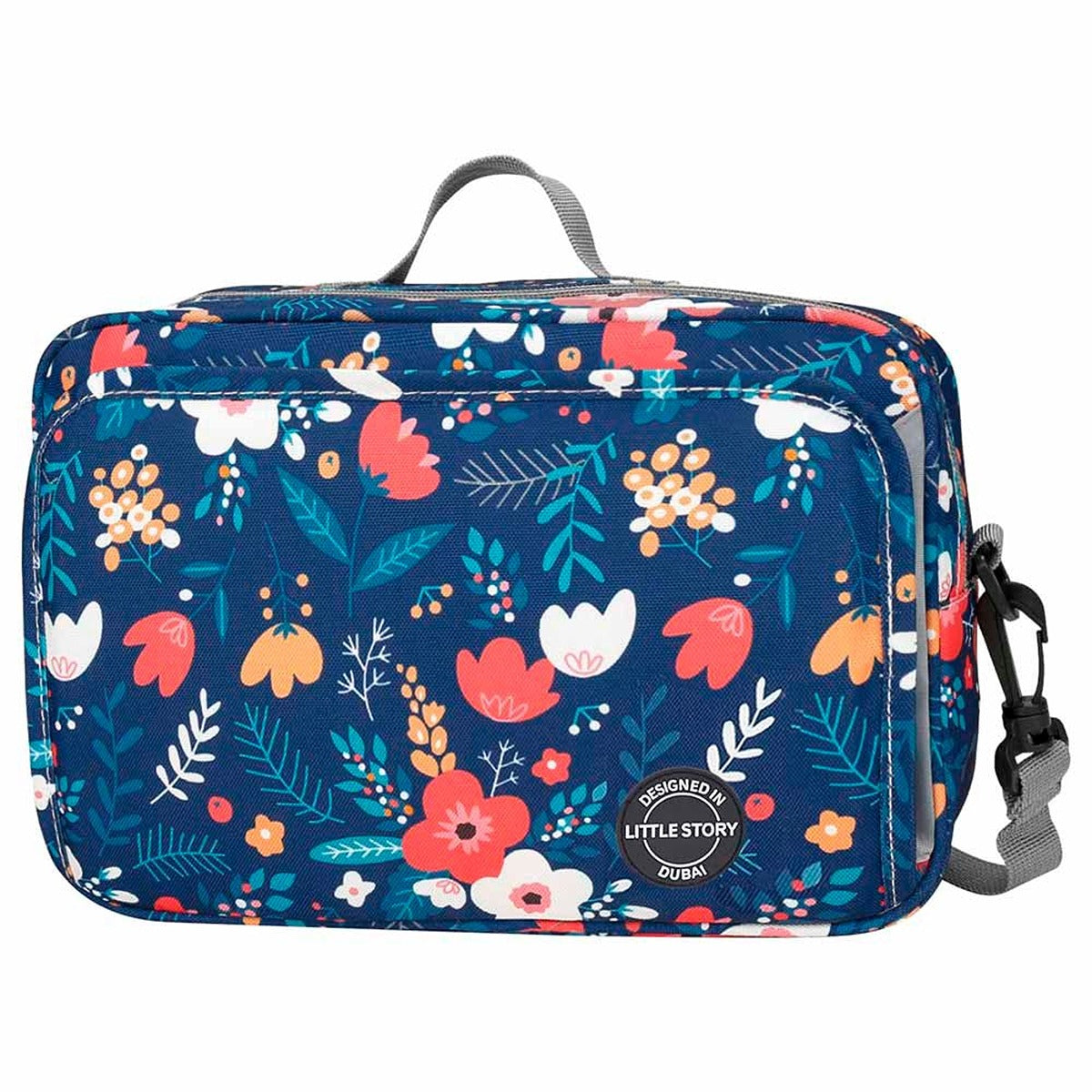 Little Story Little Story - Baby Diaper Changing Clutch Kit - Floret Blue