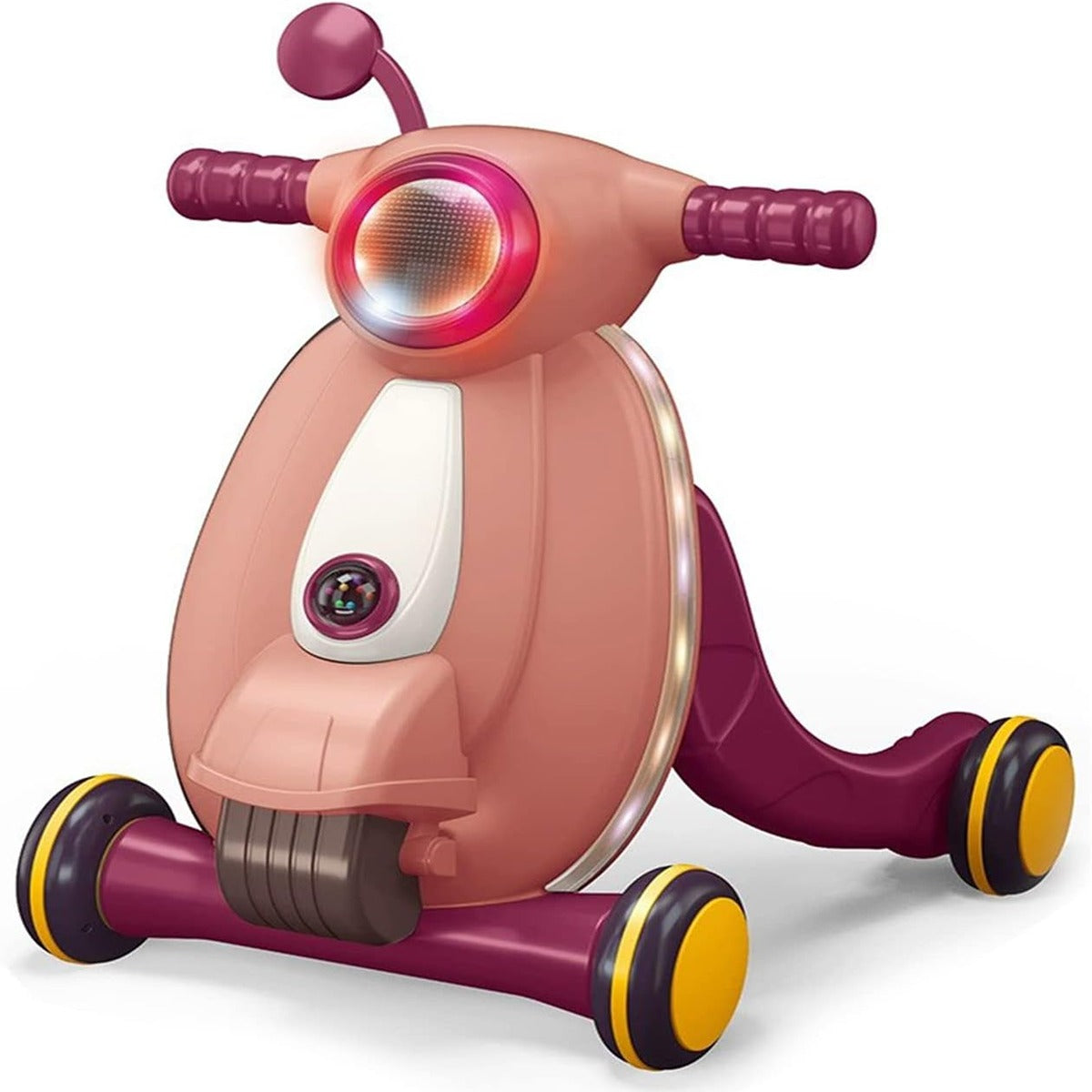 Little Story Little Story Multifunctional Baby Walker wt Light Music Fun Learning Toy Pink