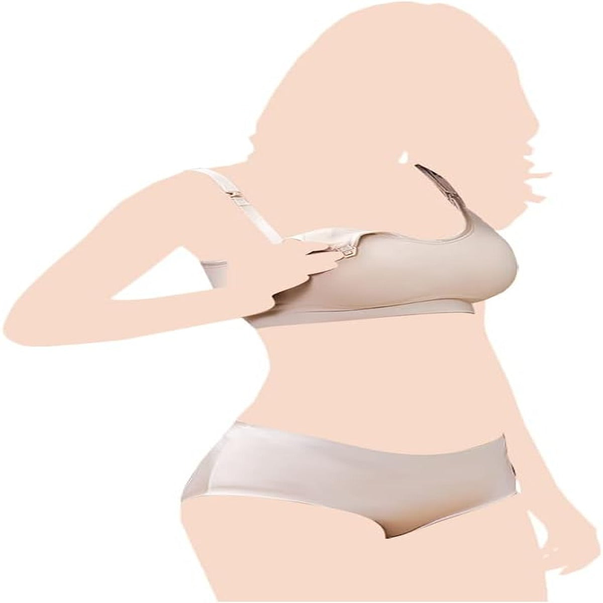 Sunveno Sunveno Breastfeeding Nursing Bra Skin 75B