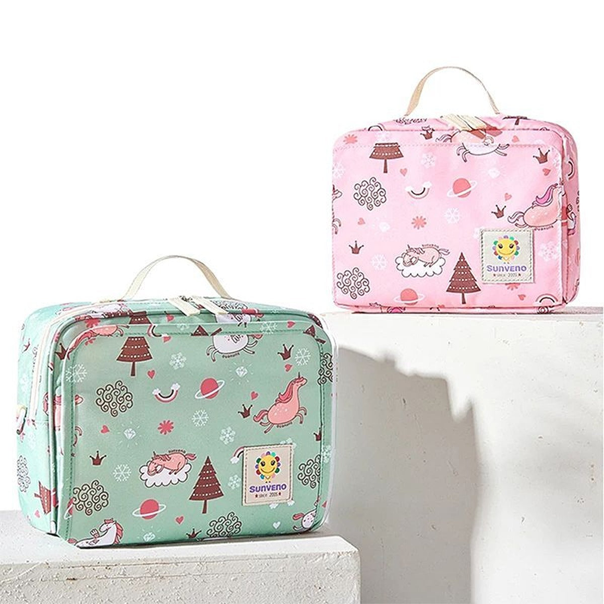 Sunveno Sunveno -  Diaper Changing Clutch Kit Large - Green