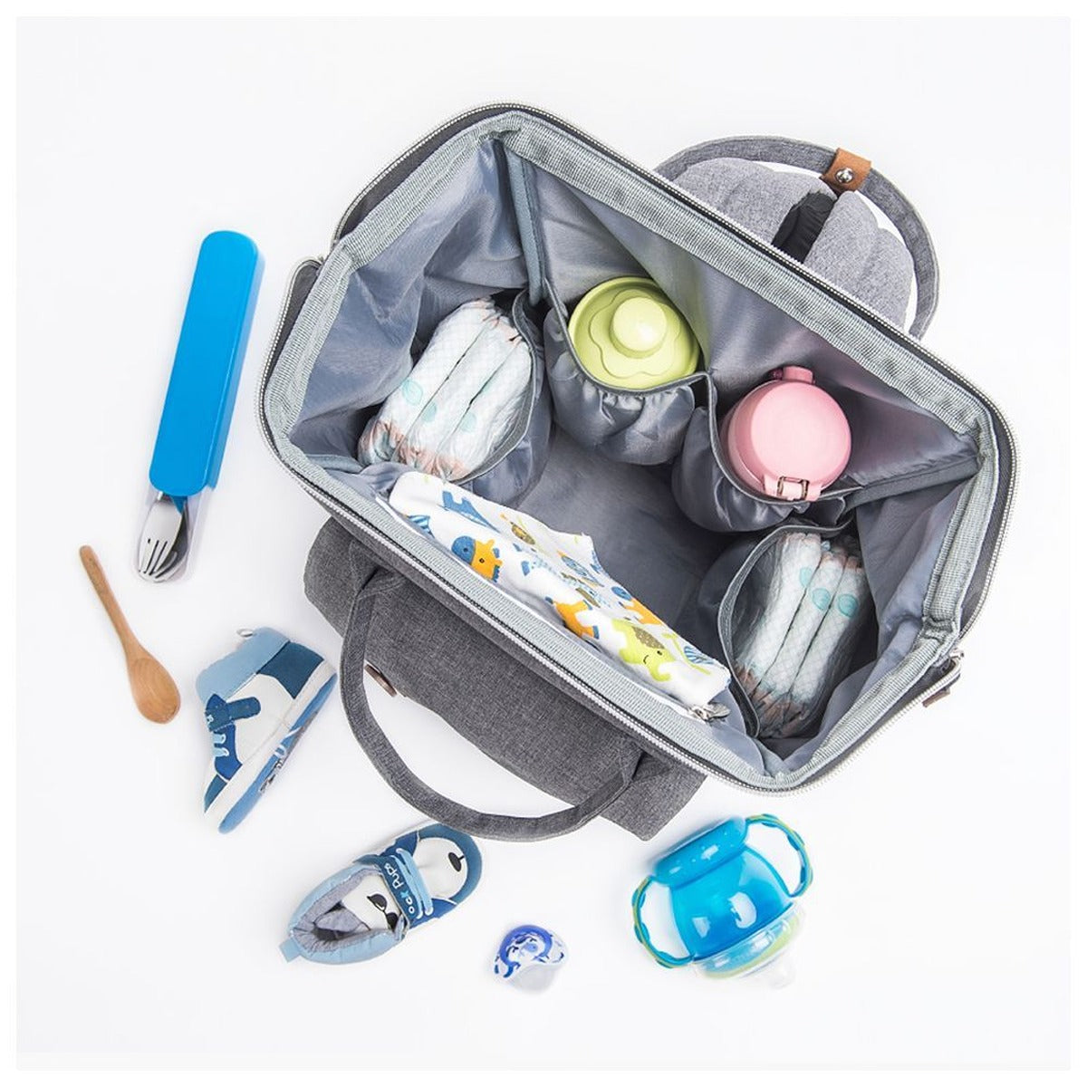 Teknum Teknum - Double Stroller Combo - Dark Grey