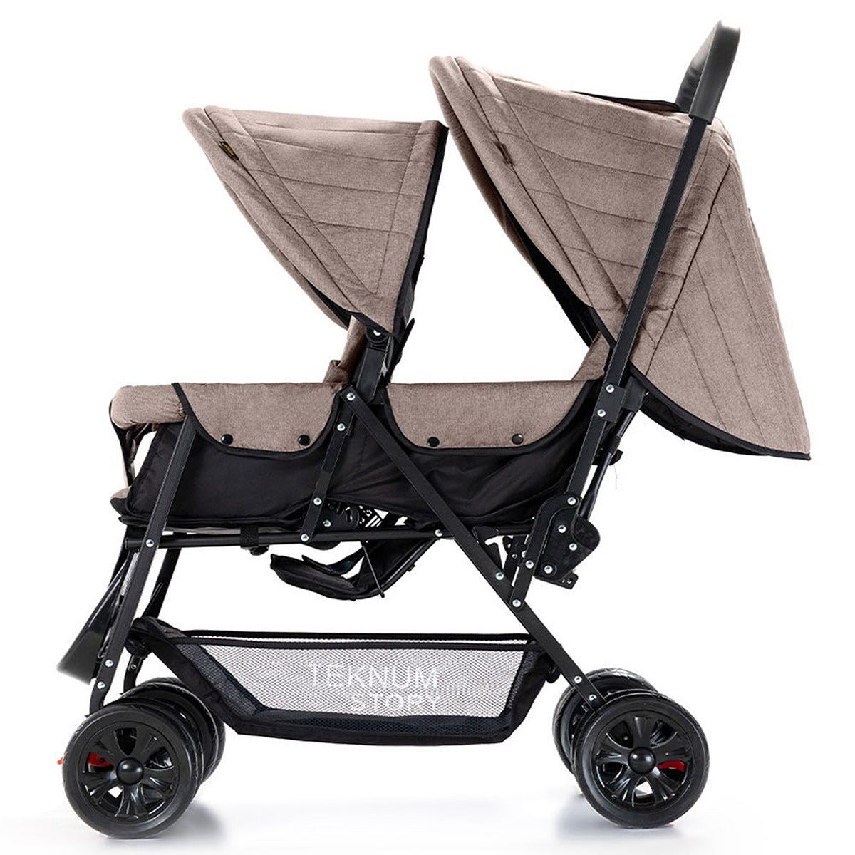 Teknum Teknum - Double Baby Stroller - Khaki