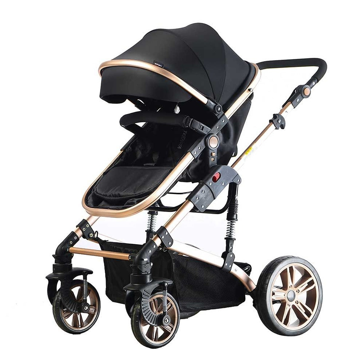 Teknum Teknum 3-in-1 Pram Stroller - Story - Black