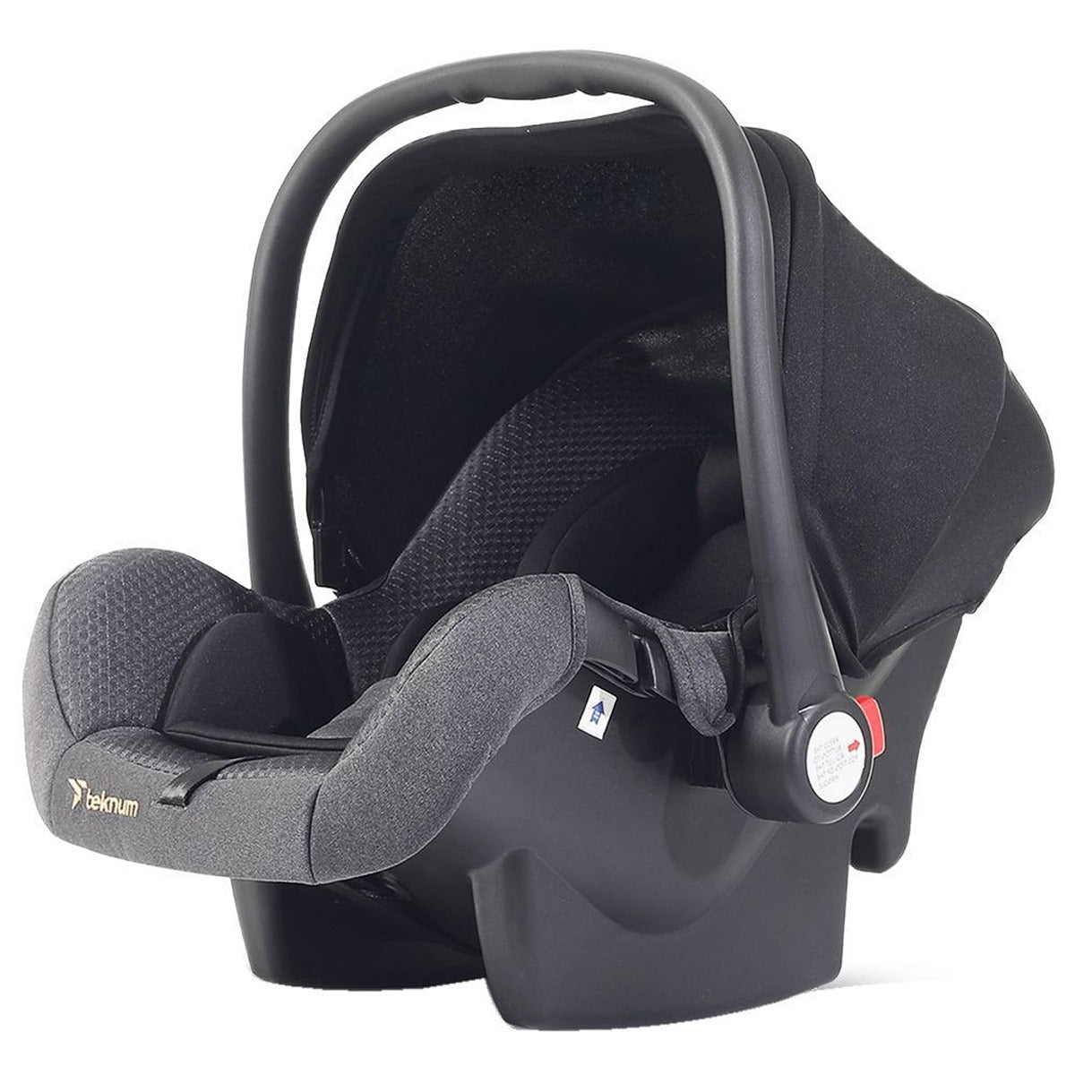 Teknum Teknum - Stroll 1 Compacto Baby Car Seat - Black
