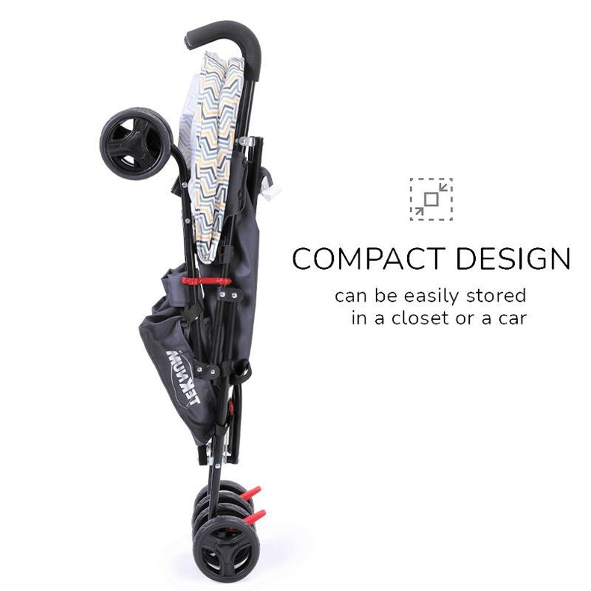 Teknum Teknum - Eco Lite Stroller - Yellow Wave